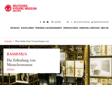 Tablet Screenshot of dhmd.de
